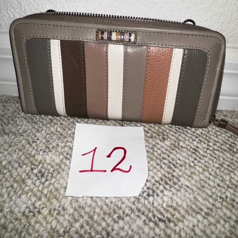 Brighton Multicolor Leather Wallet